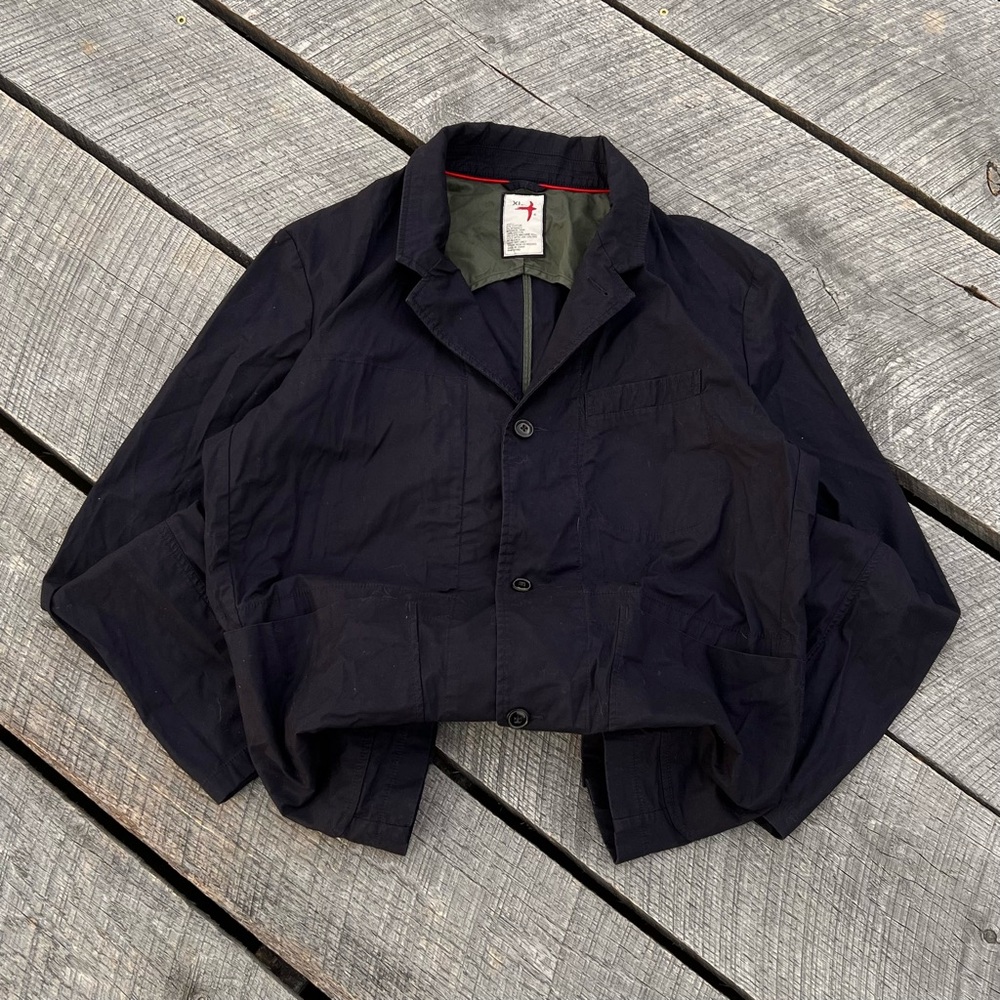 Relwen Waxed Trap Blazer Jacket